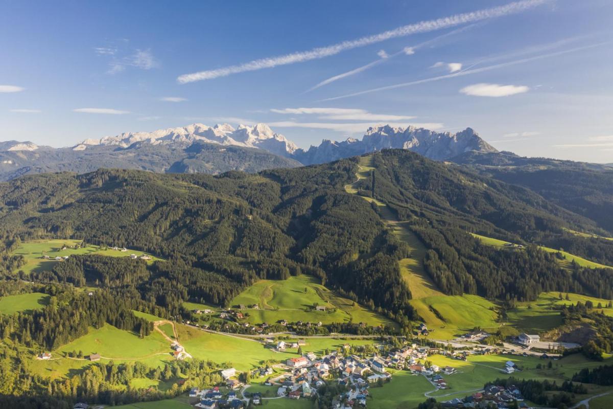 Apartments Gamsfeld Russbach am Pass Gschütt Dış mekan fotoğraf